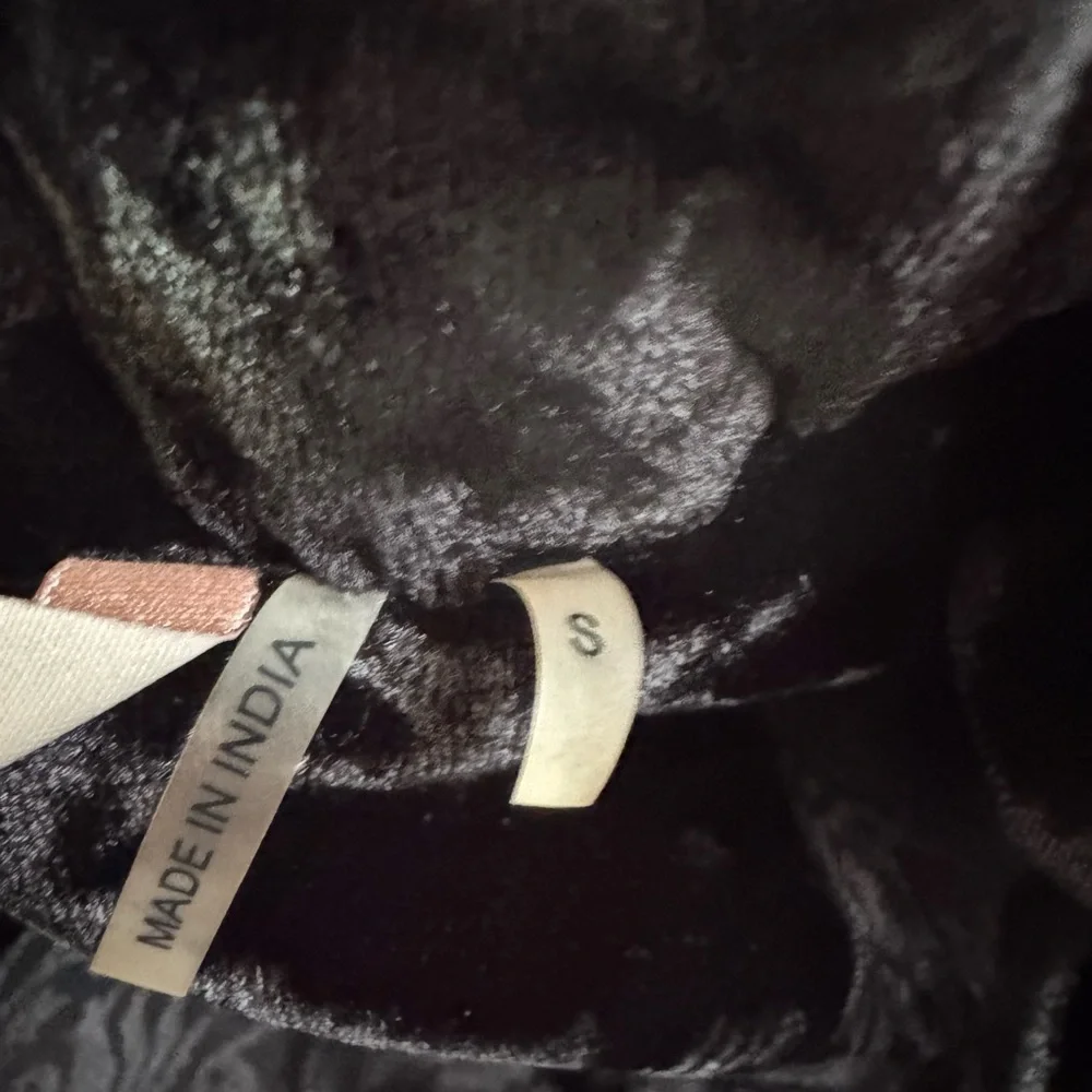 Soft Surroundings Elegant Black Velvet‎ Blazer